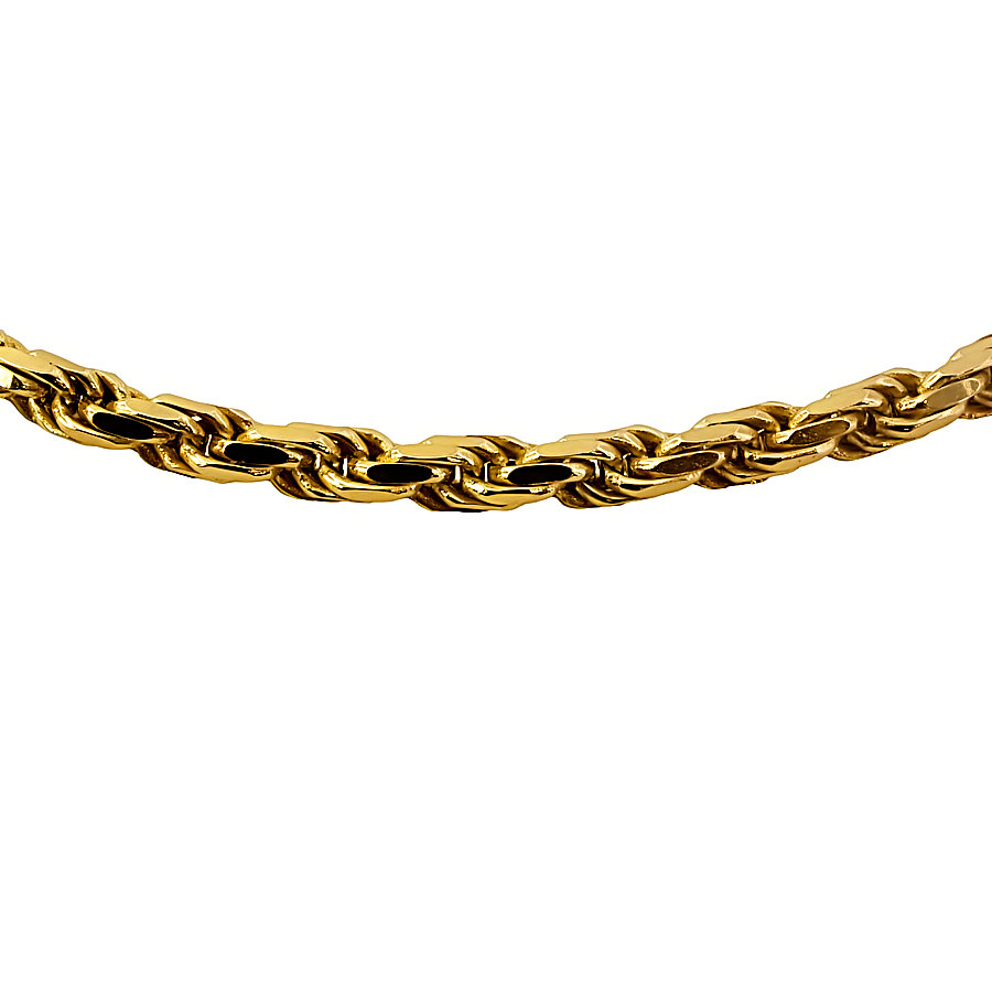 9ct gold 14g 16 inch rope Chain